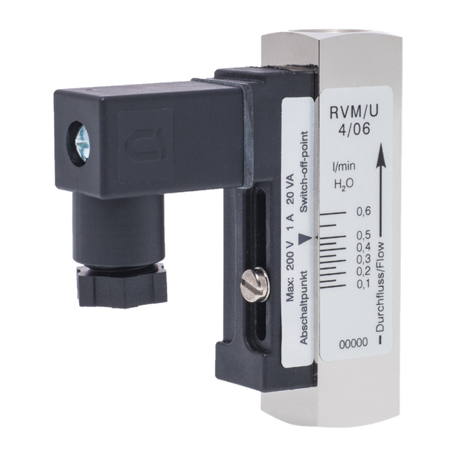 Meister Flow Switch Monitor for Air & Gases – RVM/U-L4 - Low Ranges