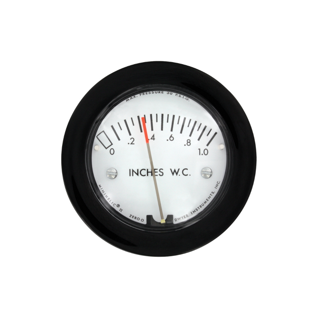 Dwyer 2-5000 Minihelic® II Differential Pressure Gauge